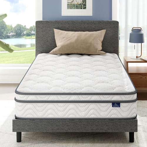 Twin Hybrid Mattress 10 Inch Memory Foam Pocket Spring