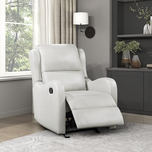 Lexicon Recliner Chair Living Room Reclining Sofa Chair, Home Theater Seating Modern Recliner, Manual Recliner Sofa Chair for Living Room/Office/Apartment, Glider Recliner, Taupe