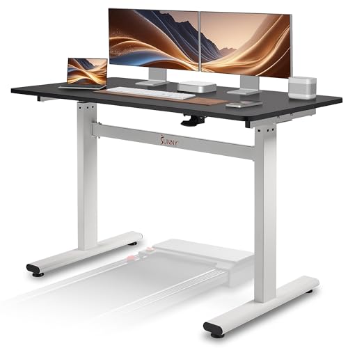 Sunny Health & Fitness Adjustable Pneumatic Standing Desk