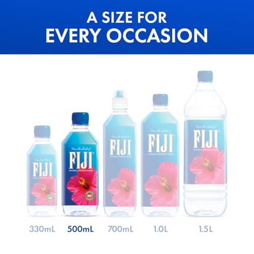 FIJI Natural Artesian Water 500mL Pack of 24