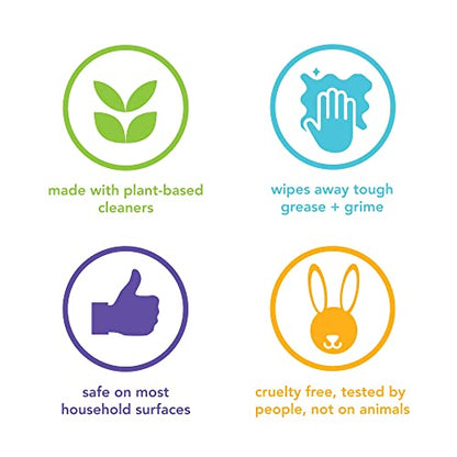Method All-Purpose Cleaner Spray, French Lavender, Plant-Based and Biodegradable Formula Perfect for Most Counters, Tiles and More, 28 Fl Oz, (Pack of 8)
