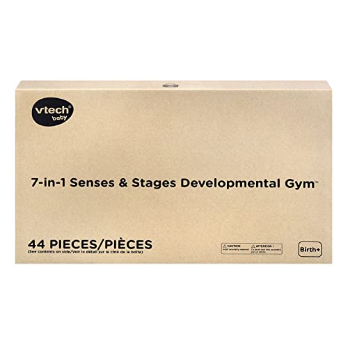 VTech 7-in-1 Senses and Stages Developmental Gym (Frustration Free Packaging)
