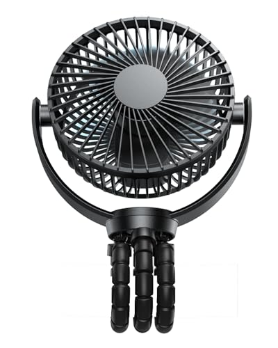 5000mAh Rechargeable Portable Stroller Fan