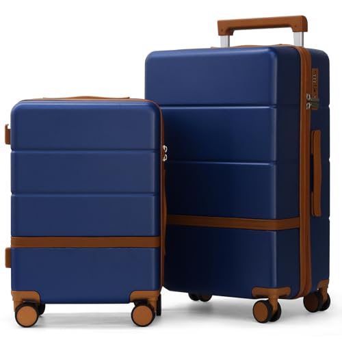 2 Piece Hardshell Spinner Luggage Set with TSA Lock