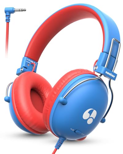 Kids Wired Headphones with Safe Volume Limit