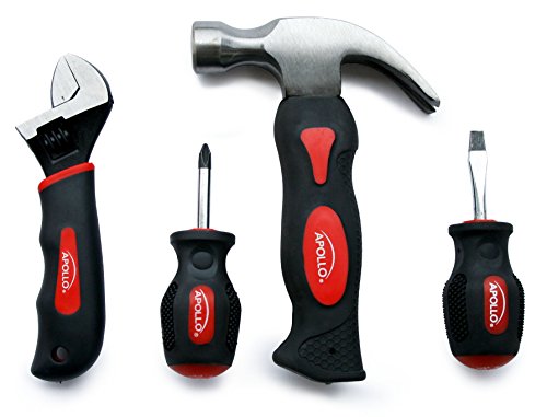 4 Piece Stubby Mini Hand Tool Set