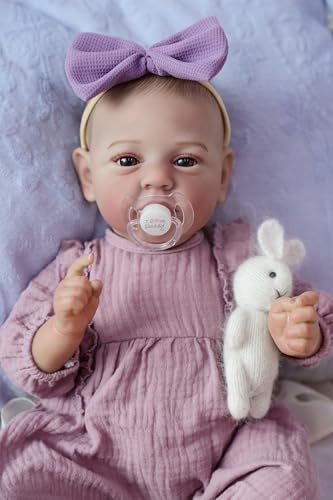 18-Inch Realistic Full Vinyl Reborn Baby Doll