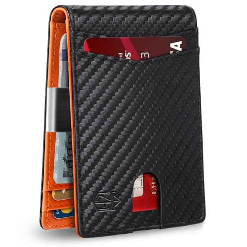 Zitahli RFID Blocking Slim Money Clip Wallet