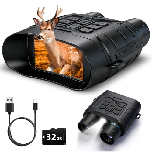 4K Infrared Digital Night Vision Binoculars with Zoom