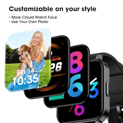 EURANS Smartwatch with Heart Rate & SpO2 Monitor