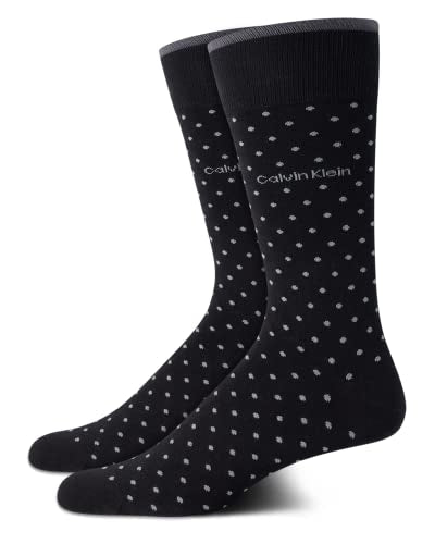 2 Pack Calvin Klein Men's Dress Crew Socks