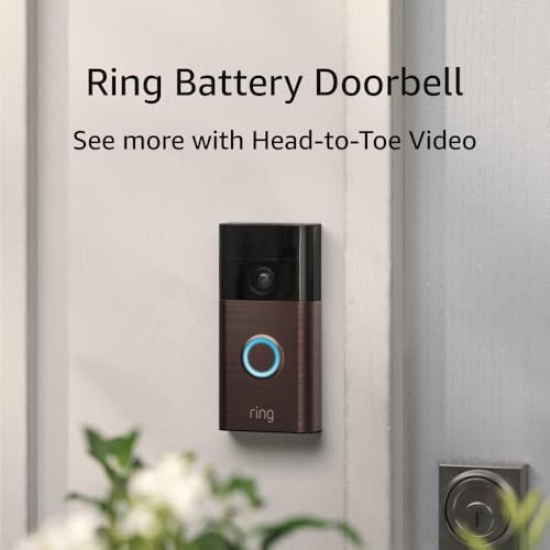 Ring Video Doorbell with Two-Way Talk & Alerts
