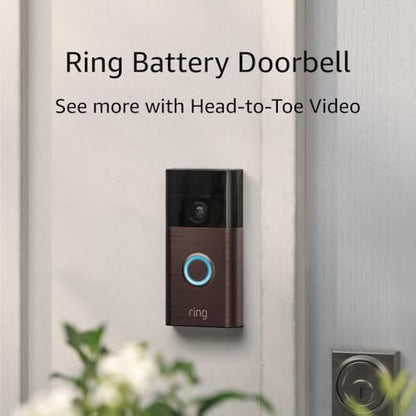 Ring Video Doorbell with Two-Way Talk & Alerts