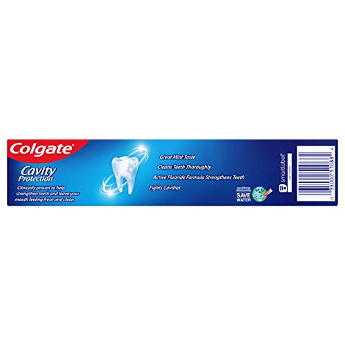 Colgate Fluoride Toothpaste, Cavity Protection, 3-Pack