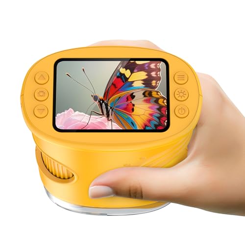 4K Kids Handheld Microscope 1000X Educational STEM Toy