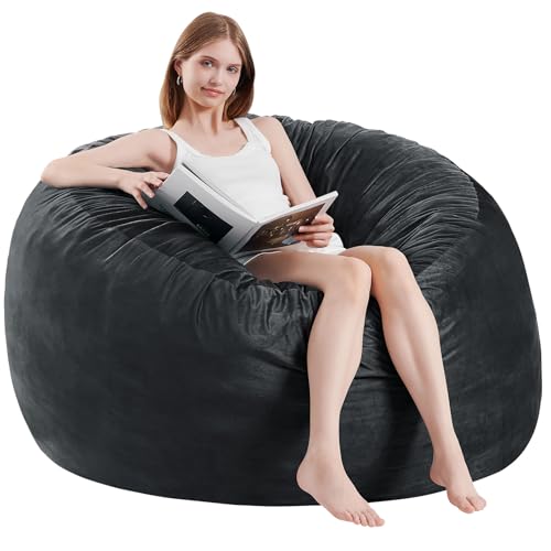 5 ft Memory Foam Bean Bag Chair Sofa