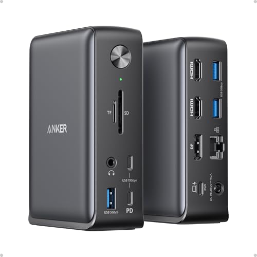 Anker 13-in-1 USB-C Laptop Docking Station Triple Display