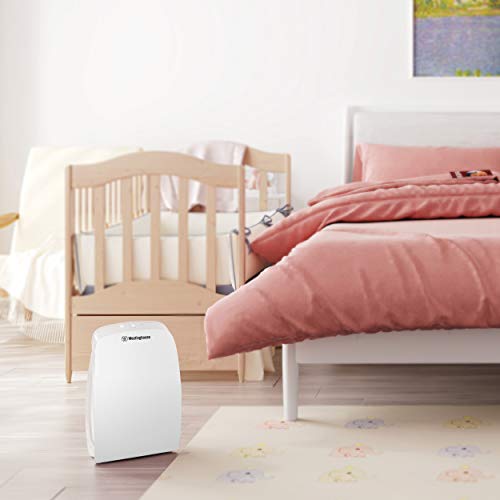 Westinghouse 1701 HEPA Air Purifier with Patented Medical Grade NCCO Technology for Home, Eliminates & Kills Bacteria and Viruses, Filters Dust, Pet Dander, Odor, Allergies, Kitchen, Bedroom