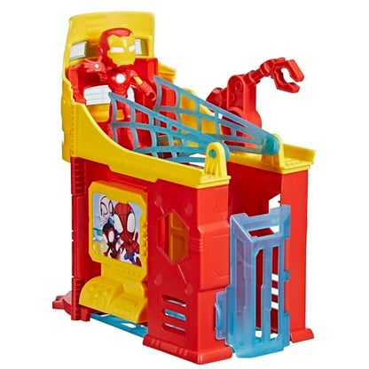 Hasbro Spidey Stark Tower Playset with Iron Man Figure