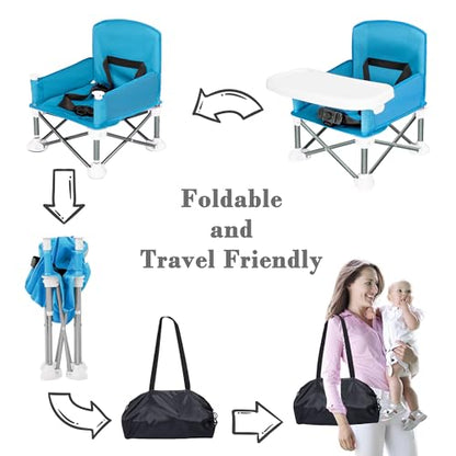 Portable Toddler Booster Seat for Indoor Outdoor Use