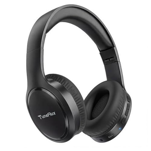 TuneFlux 70H Wireless Over-Ear Bluetooth Headphones