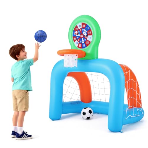 Inflatable Toddler 3-in-1 Sports Center Set