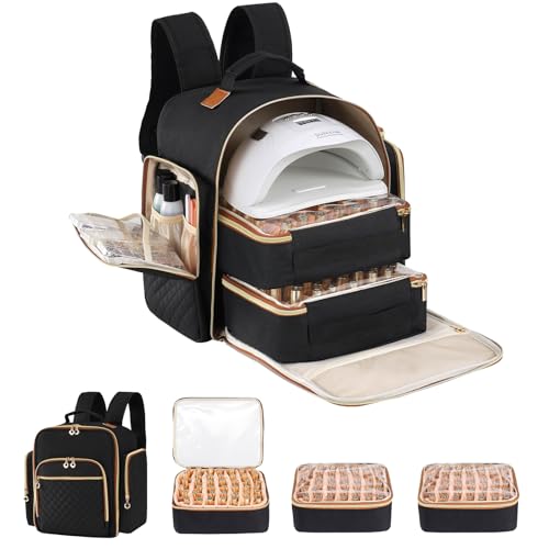 126 Bottle Nail Polish Organizer Storage Case