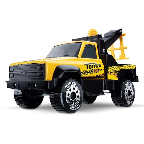 Tonka Steel Tow Truck Toy for Kids Ages 3+