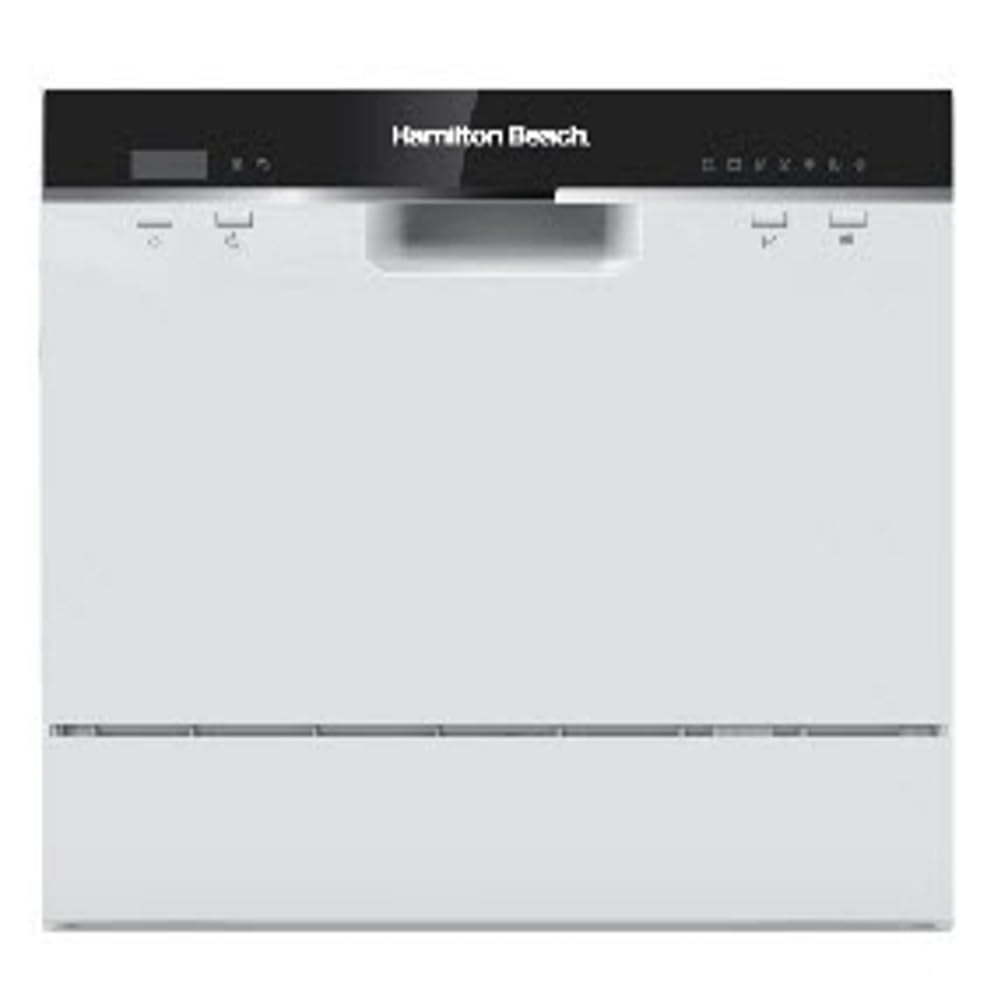 Hamilton Beach Portable Countertop Dishwasher, 6 Settings