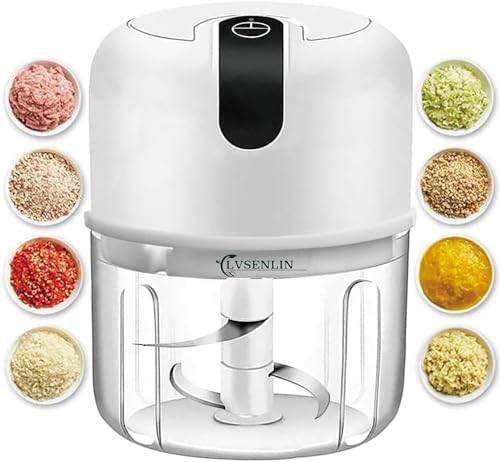 250ML Electric Mini Wireless Garlic Chopper