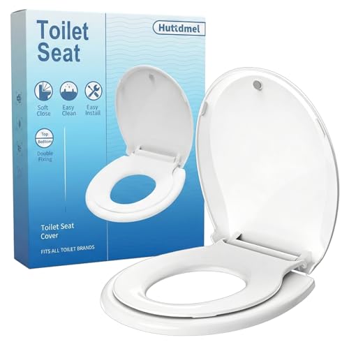 Toddler Seat Built-In Soft Close Round Toilet Seat