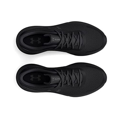 Under Armour Men's Surge 3, Black/Black, 9.5 Medium US