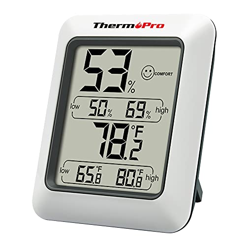 ThermoPro Digital Hygrometer Indoor Thermometer Humidity Gauge