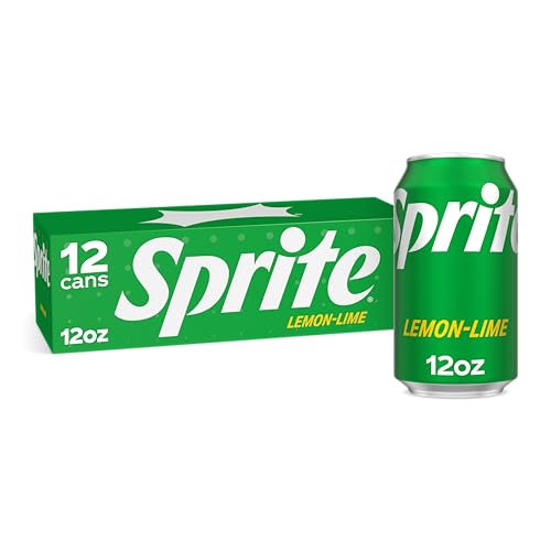 12 Pack Sprite Lemon Lime Soda, 12 fl oz Cans
