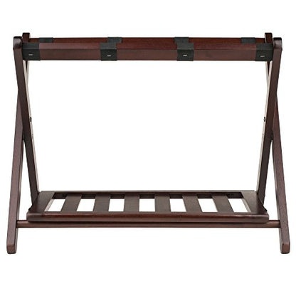 Winsome Luggage Rack with Storage Shelf