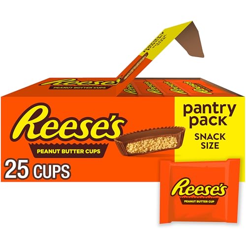 25 Count Reese's Peanut Butter Cups Snack Pack