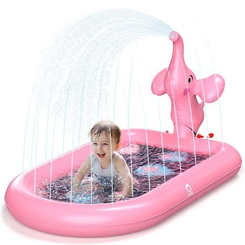 Toddler Splash Pad Elephant Sprinkler Toy