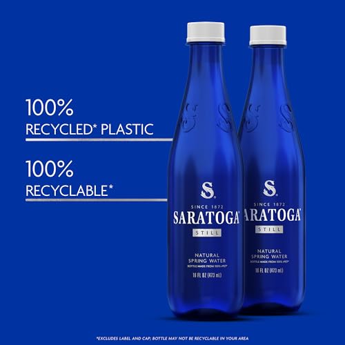 Saratoga Spring Water, 6 Pack, 16 Fl Oz