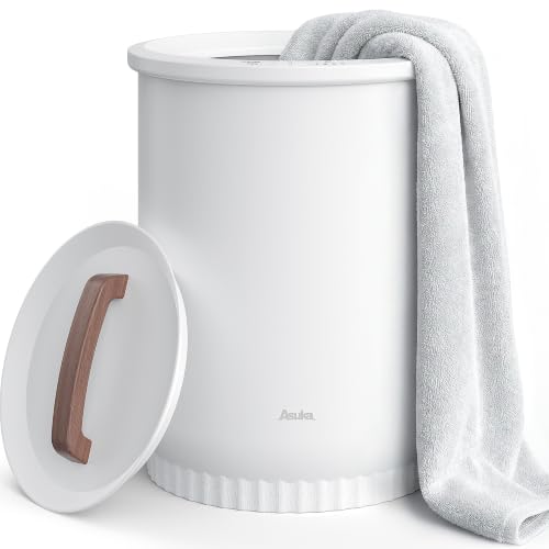Asuka Large Bucket Towel Warmer with Auto Shutoff