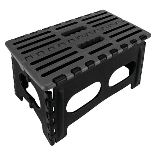 15-Inch Heavy Duty Folding Step Stool, 300 lb Capacity