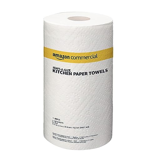 12 Rolls AmazonCommercial 2-Ply Kitchen Paper Towels