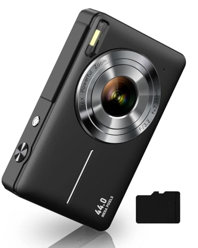 1080p Digital Point and Shoot Camera with 16X Zoom