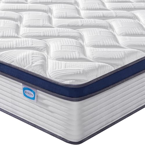Queen 12-Inch Hybrid Memory Foam Mattress