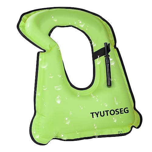 Inflatable Snorkel Vest for Adults, Buoyancy Jacket 220lbs
