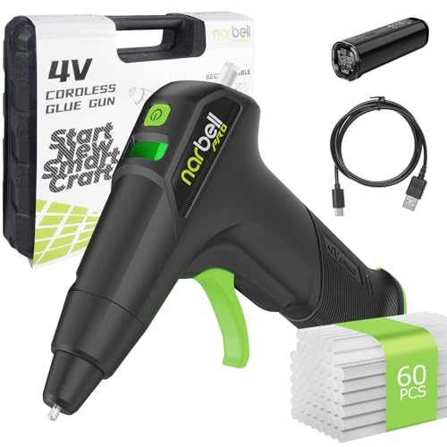 Cordless Fast-Heating Hot Glue Gun Kit