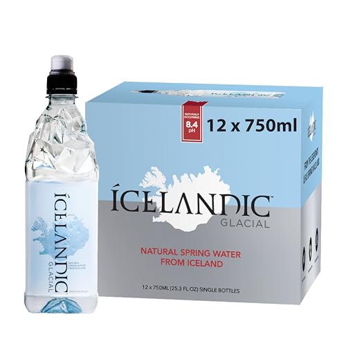 12 Pack Icelandic Glacial Alkaline Spring Water 750ml