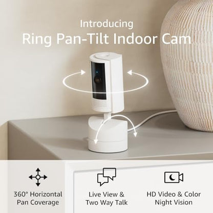 Ring 360° Pan-Tilt Indoor Security Camera