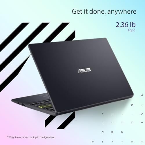 ASUS 2024 Vivobook Go 11.6” HD Laptop, Intel Celeron N4500, Intel Graphics, 4GB, 128GB, Windows 11 Home in S Mode, Star Black, L210KA-ES04