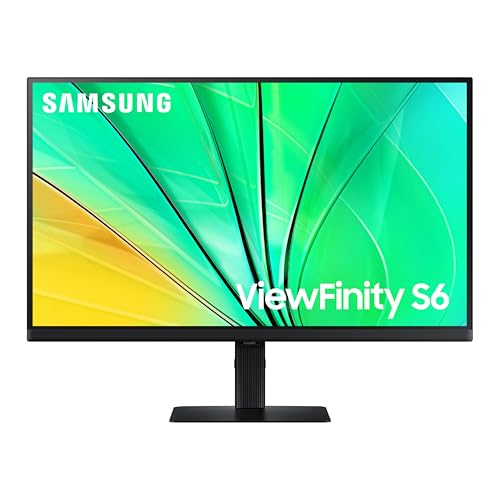 Samsung 27" QHD Monitor, 100Hz HDR10, Adjustable Stand