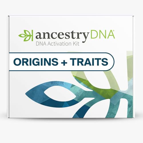 AncestryDNA Ethnicity and Traits DNA Test Kit